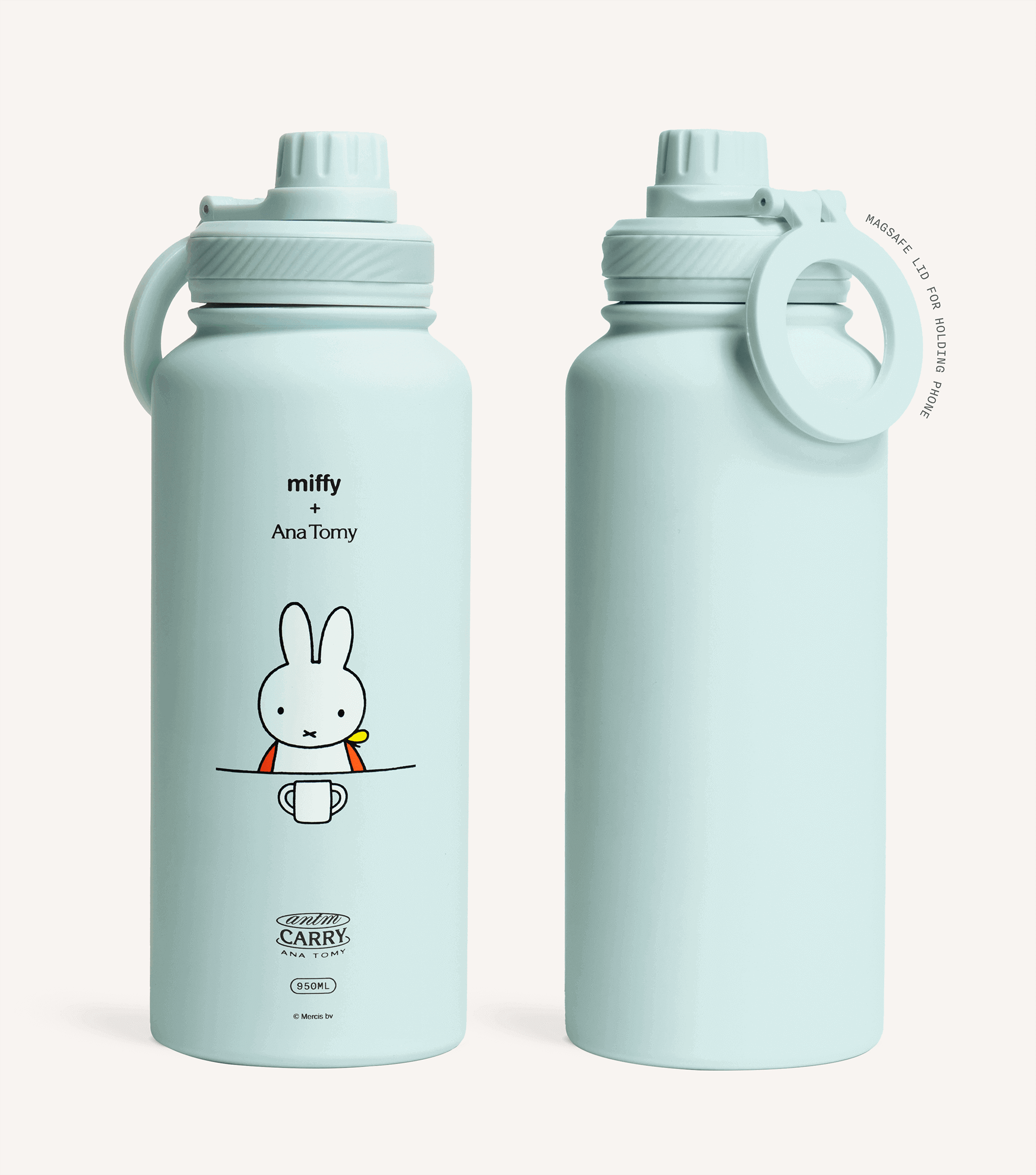 Miffy 'Miffy Drinking'—950ml Insulated Bottle – Ana Tomy