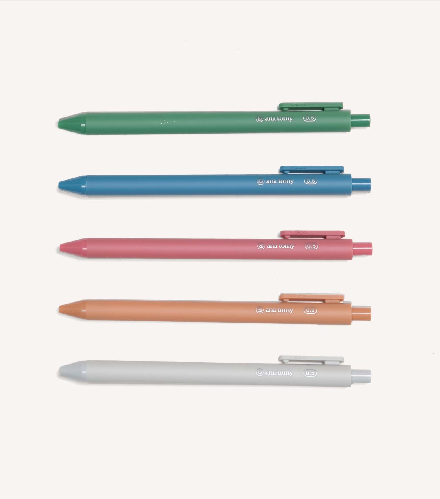 Gel Ink Pen—0.5mm Morandi Set (Pack of 5) – ana tomy