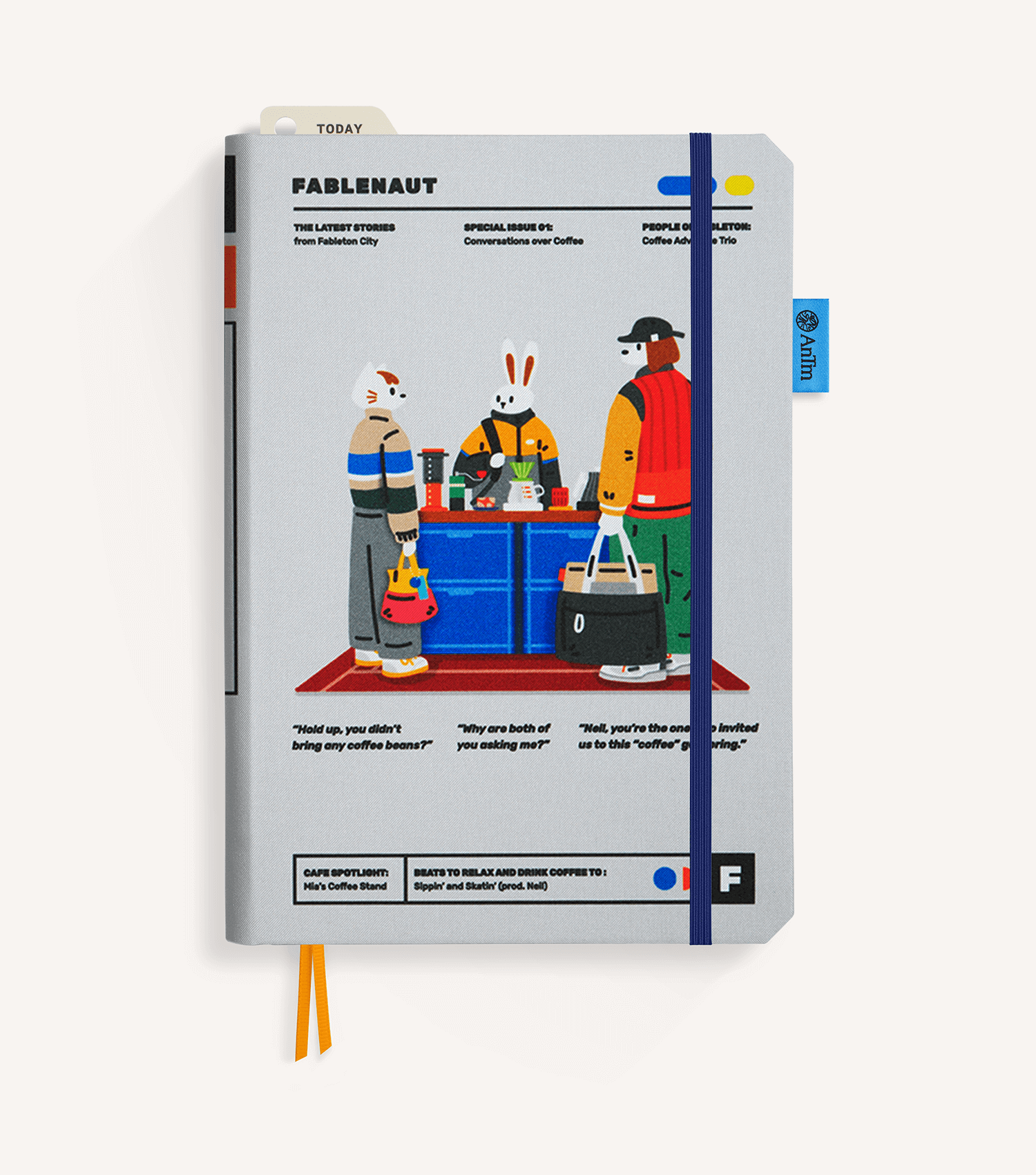 Fablenaut ‘Conversations Over Coffee'—A5s Wirebound 2.0