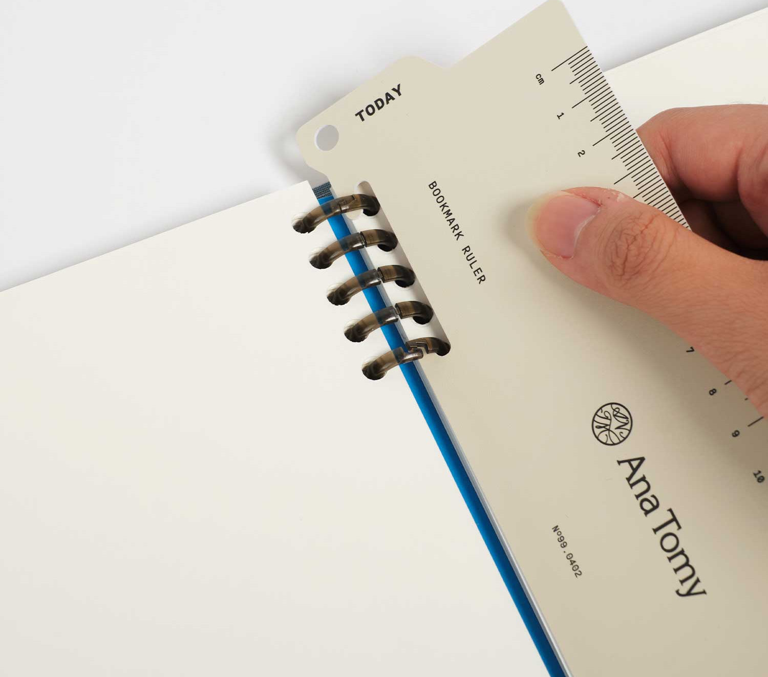 Book Ruler Insert At Page Add-on: Bookmark Ruler with Ribbon Marker – Ana Tomy