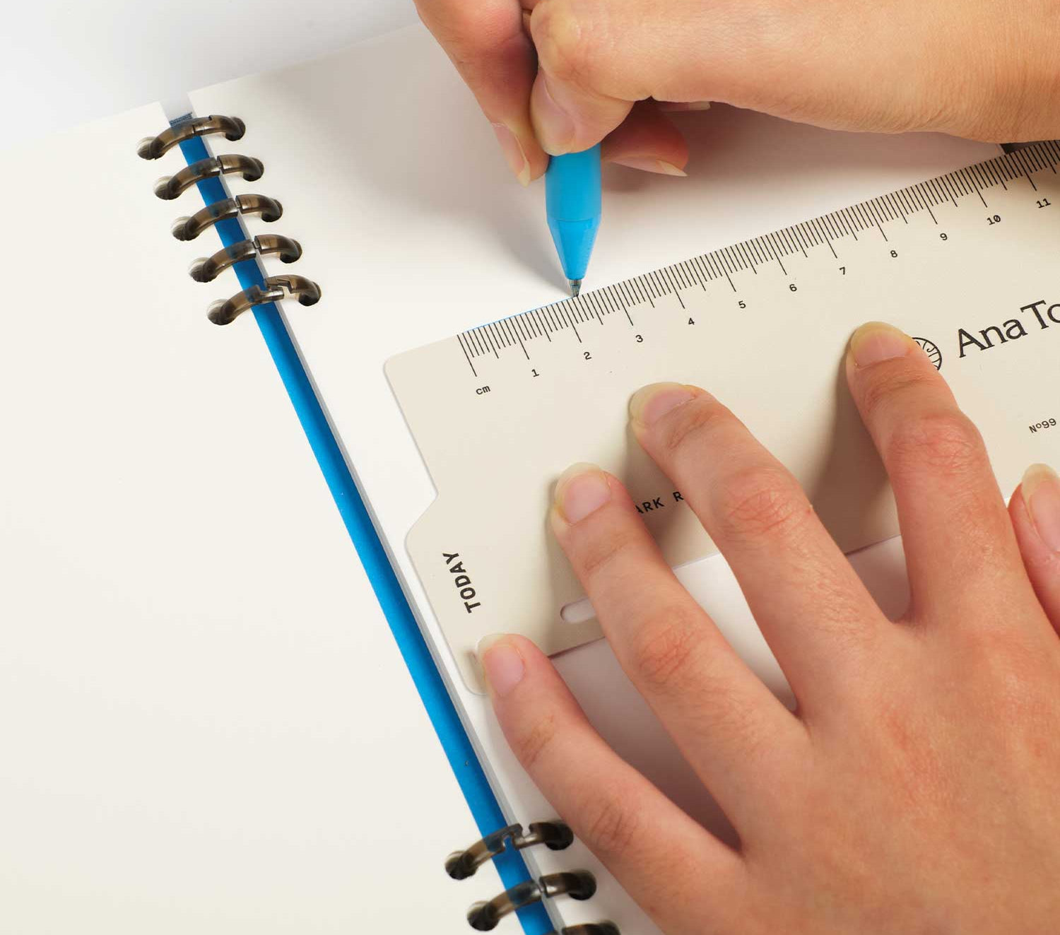 Book Ruler Insert At Page Add-on: Bookmark Ruler with Ribbon Marker – Ana Tomy