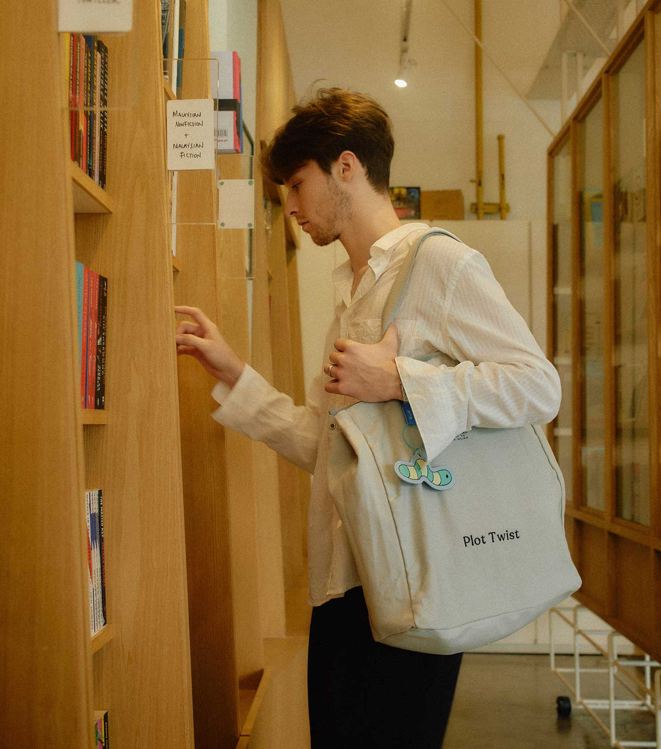 Mist—Library Tote – Ana Tomy