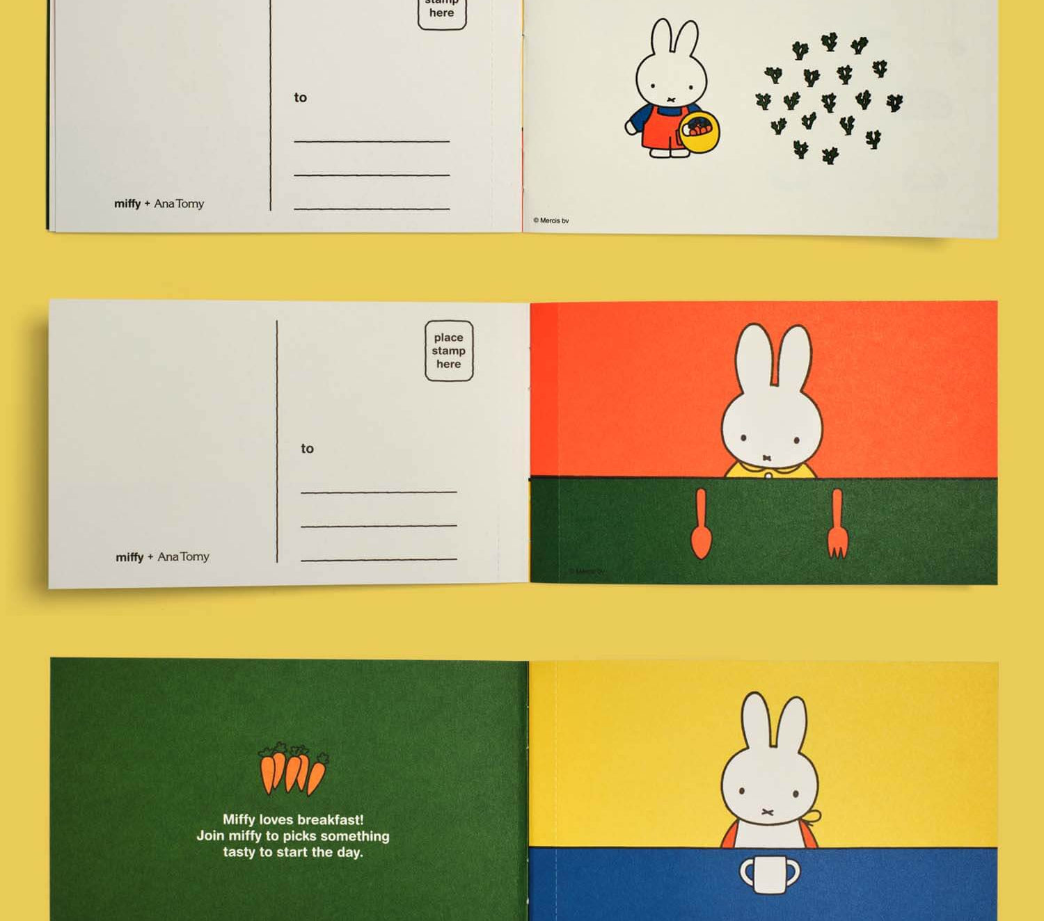 Miffy—Postcard Booklet