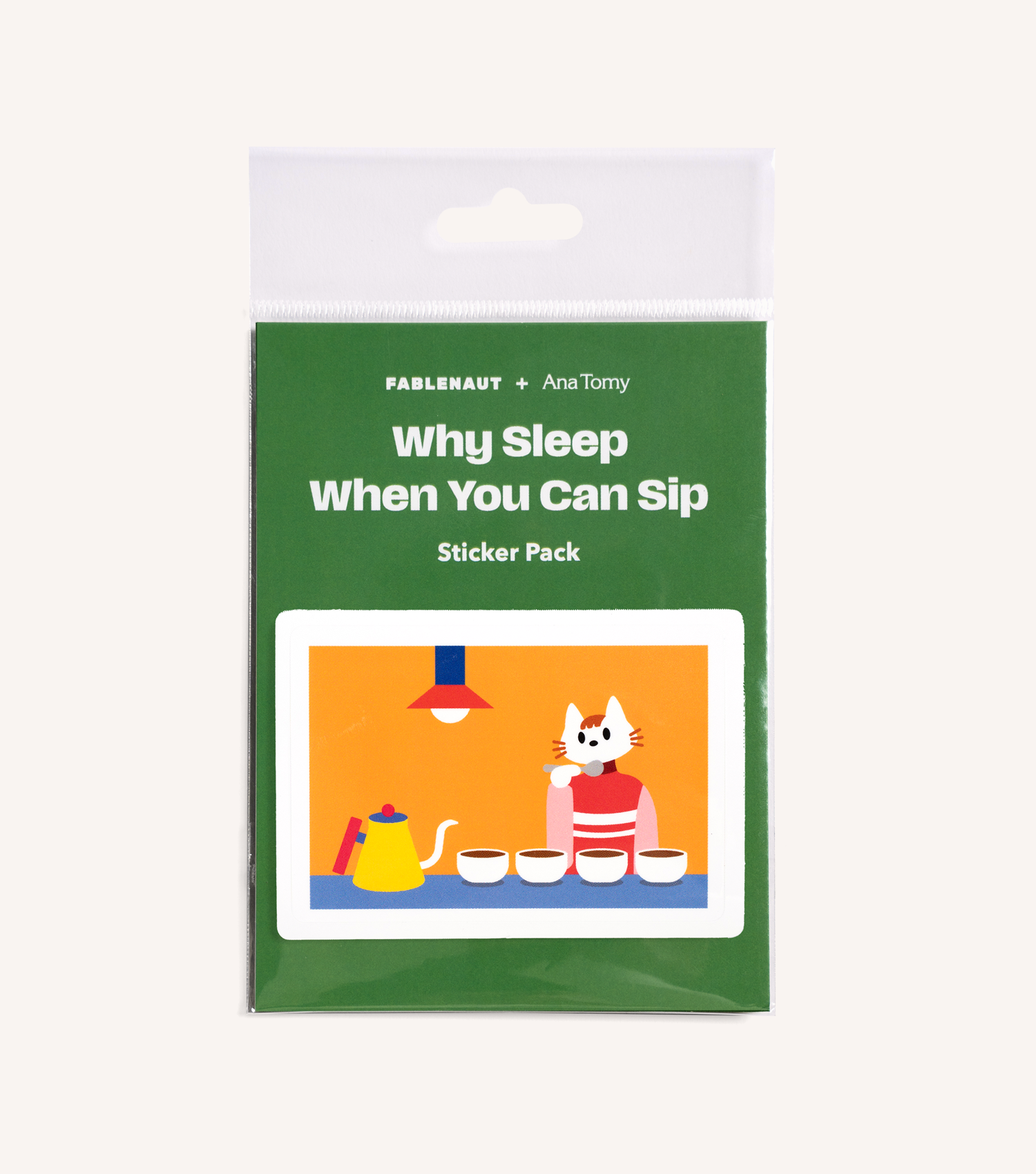 Fablenaut ‘Chill Cupping Session’—Sticker