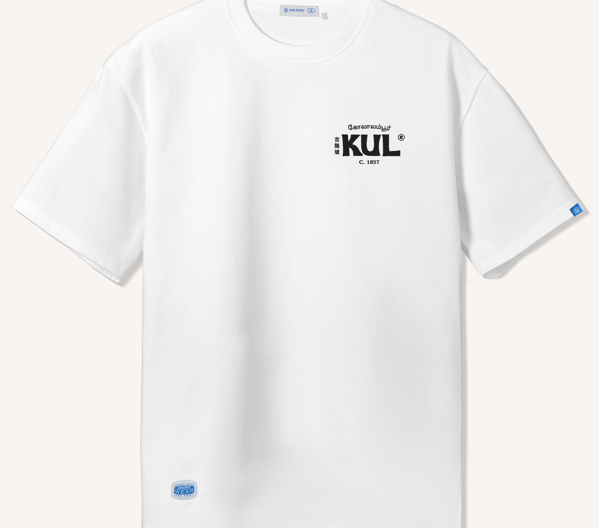 KL Capsule 'Buildings In KL'—White Tee – Ana Tomy