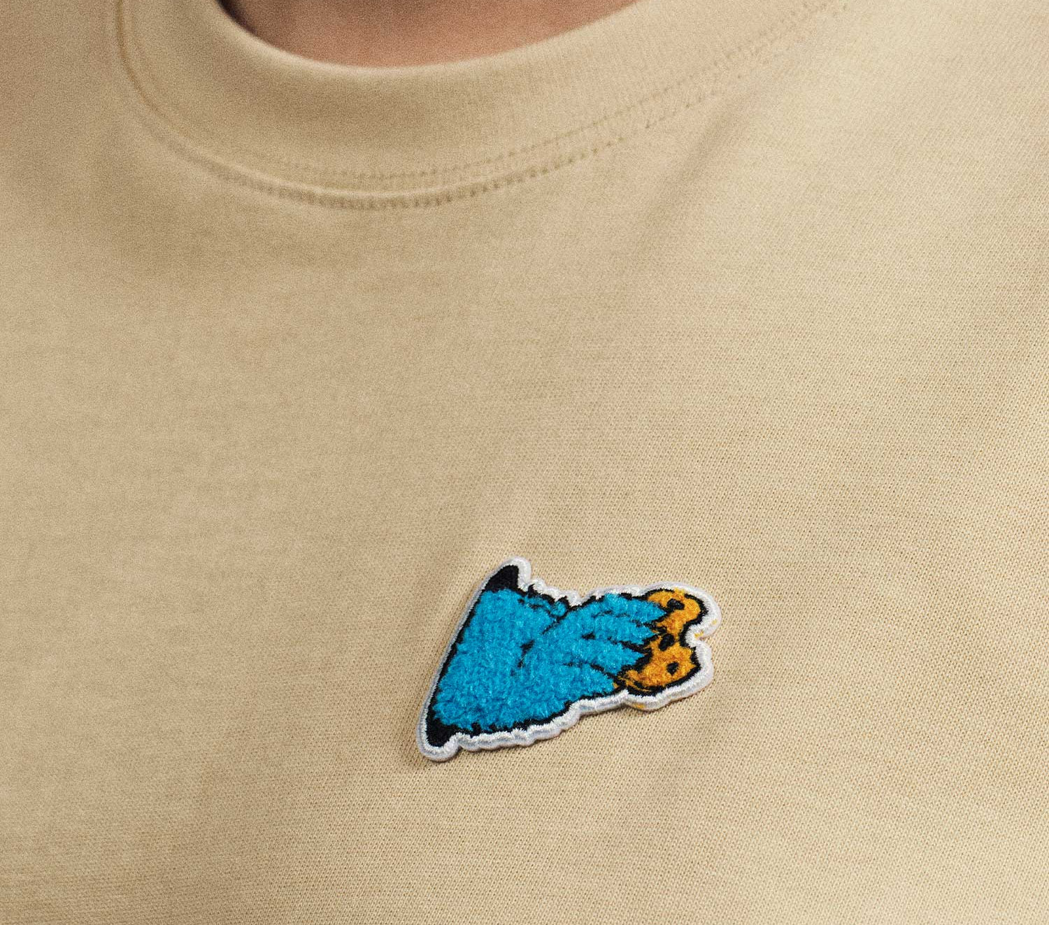 Sesame Street™ Cookie Monster & Gang—Khaki T-Shirt