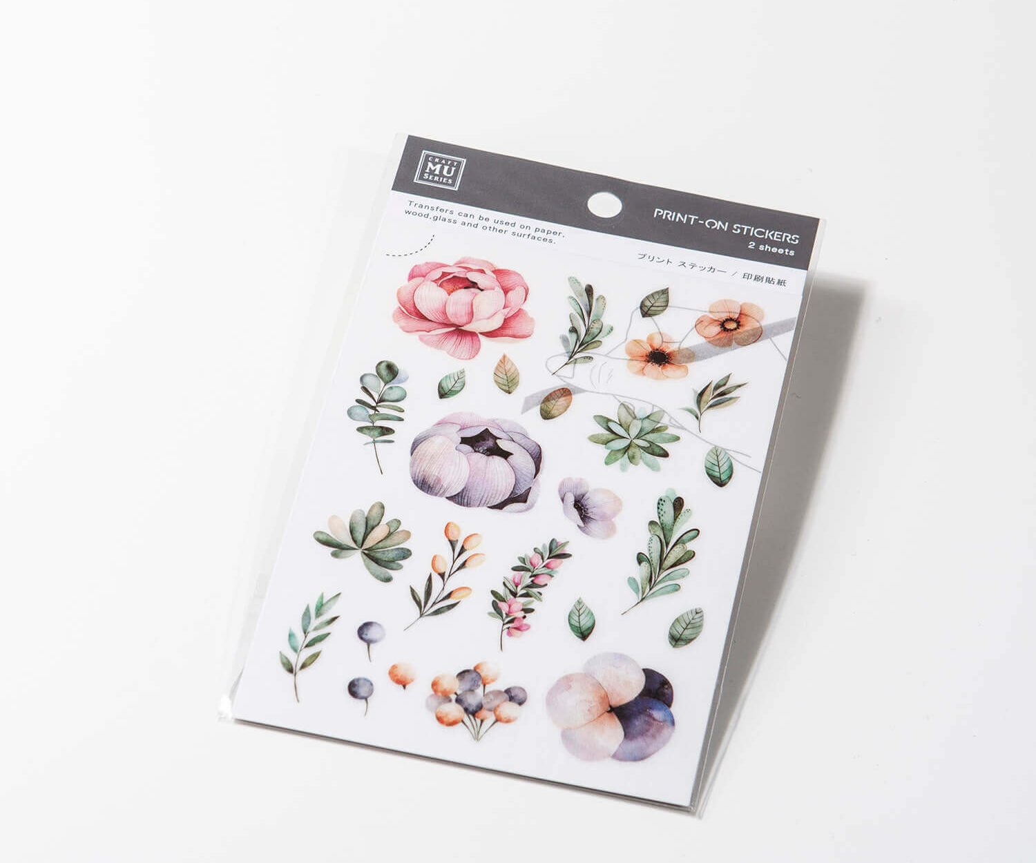 MU Craft: Print-On Sticker (Spring Flower)