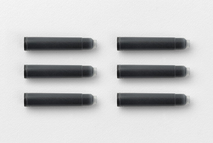 Traveler's Company Brass Fountain Pen Ink Catridge (Black)